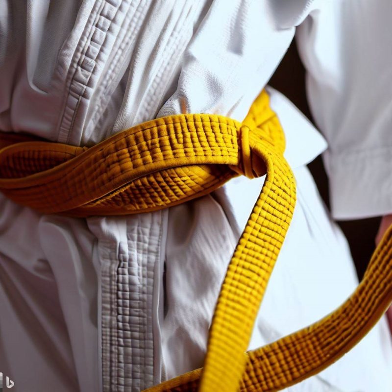 Pas biało żółty judo - jak zdobyć i co oznacza?