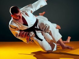 Rzuty judo na pas żółty